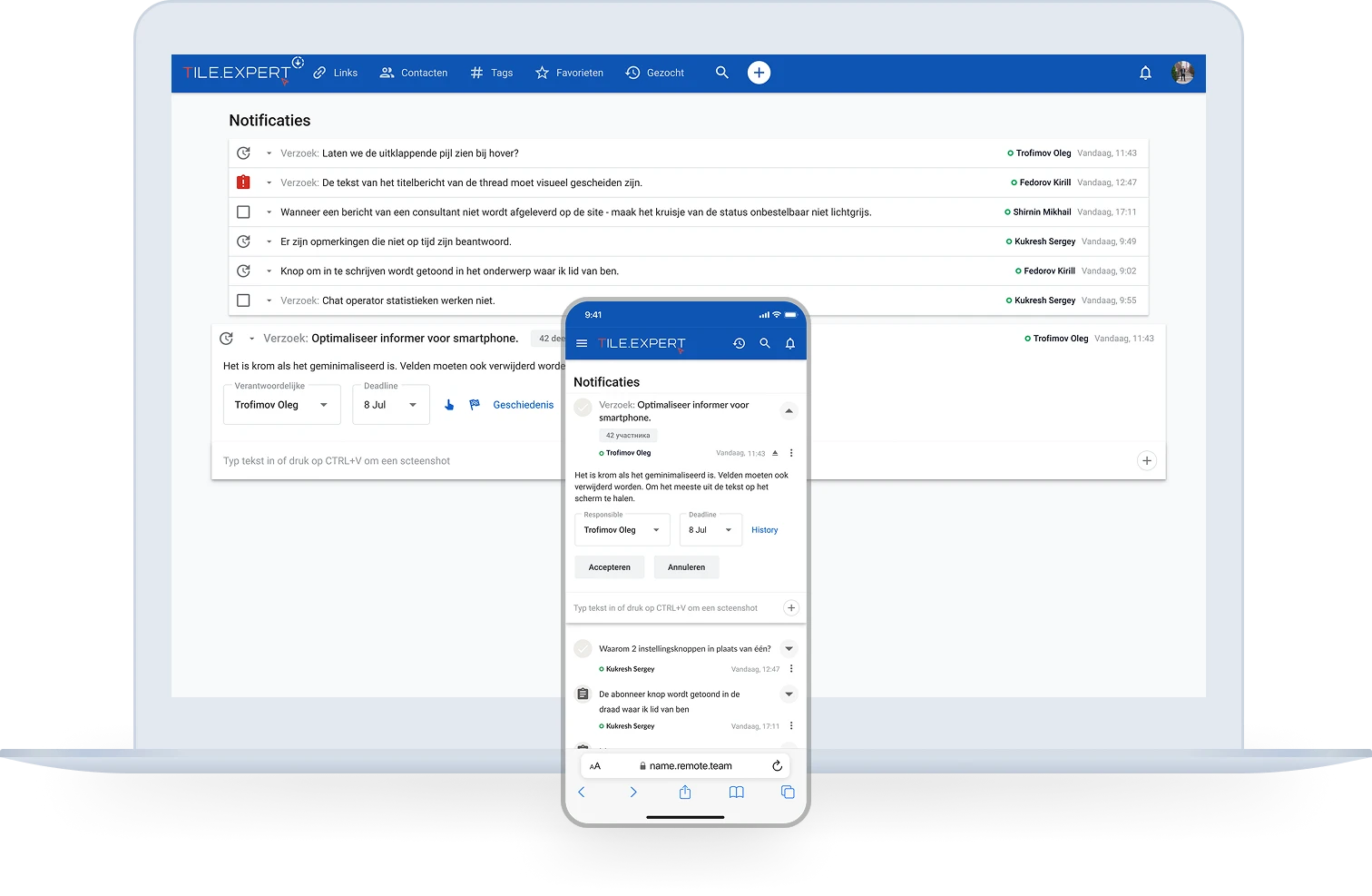 Remote team hero two